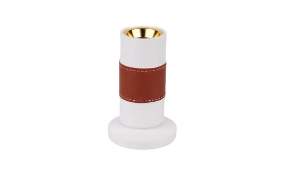 Luxury Resin incense burner - White & Red