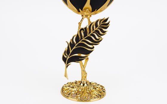 Luxury incense burner For Home - Gold & Black