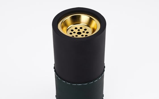 Luxury Resin incense burner - Black