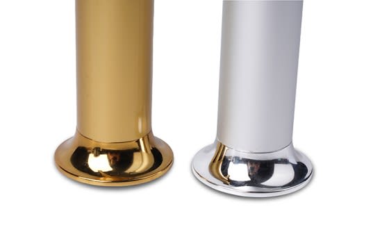 Professional lighter with adjustable flame and safety lock - Gold