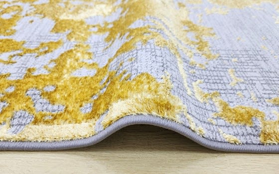 Boss Premium Carpet - ( 300 x 400 ) cm Grey & Gold