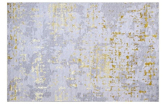 سجاد بريميوم نيو ويف - ( 300 × 400  ) سم رمادي و ذهبي