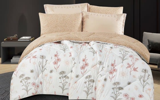 Kitana Double Face Comforter Bedding Set 4 Pcs - Single Multi Color