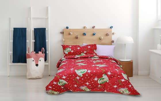 Rossum Kids Comforter Bedding Set 4 PCS - Red