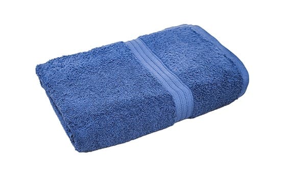 Fluffy Cotton Towel - ( 76 X 157 ) Blue
