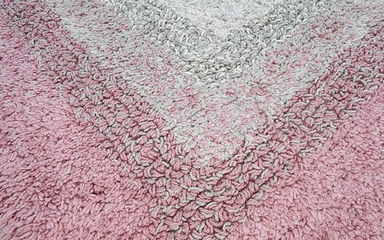 Cannon Cotton Plain Bath mat 1 PC - Pink