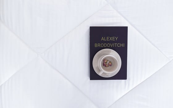 Armada Stripe Hotel Comforter Bedding Set 3 PCS - Single White