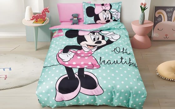 Disney Kids Quilt Cover Bedding Set 4 PCS - Green