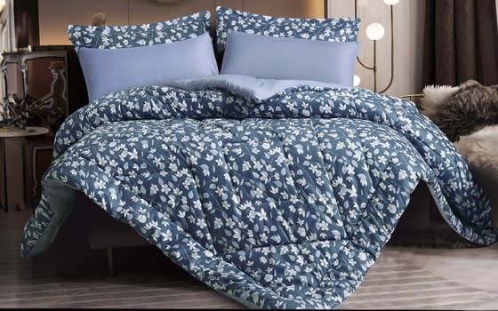 Emily Printed Comforter Bedding Set 6 PCS - King Oily 