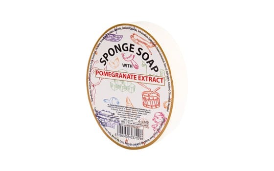 Sponge Soap 1 Pc - Pomegranate