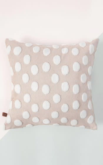 Hamur Cushion Cover Without Filling (43 x 43) - White & Beige