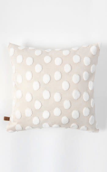 Hamur Cushion Cover Without Filling (43 x 43) - White & Cream