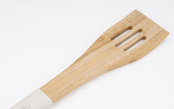 Wooden Cooking Spoons 2 Pc- White