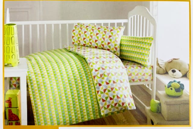 Sarev Sarar Baby Comforter Set 5 PCS - D.Grey