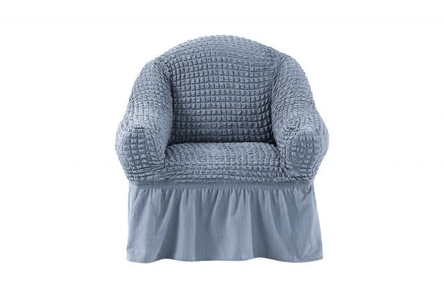 Stretch Sofa Cover 1 Seater 1PC - Blue