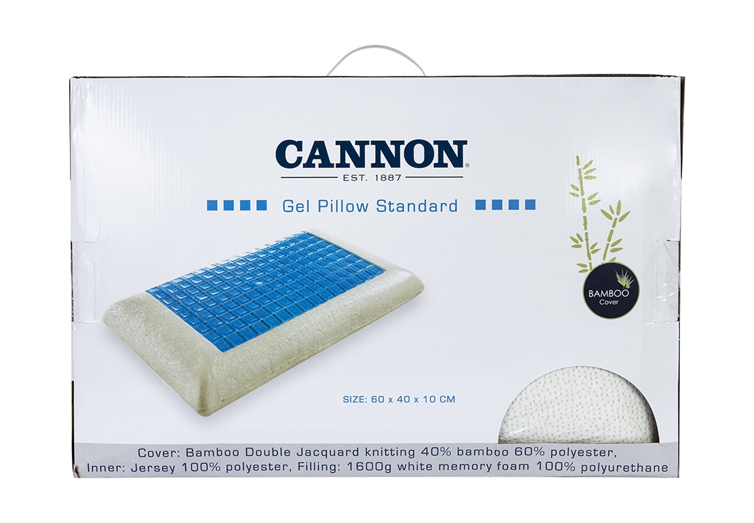 Cannon Gel Standard Pillow ( Hard )