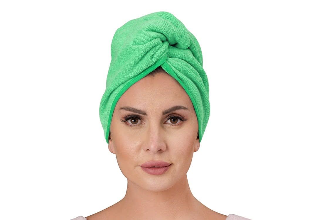Cannon Hair Towel Set 1PC ( Free Size ) Green