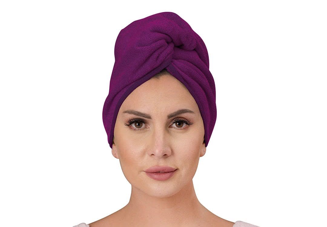 Cannon Hair Towel Set 1PC ( Free Size ) Purple