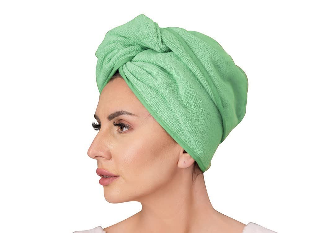 Cannon Hair Towel Set 1PC ( Free Size ) D.Green