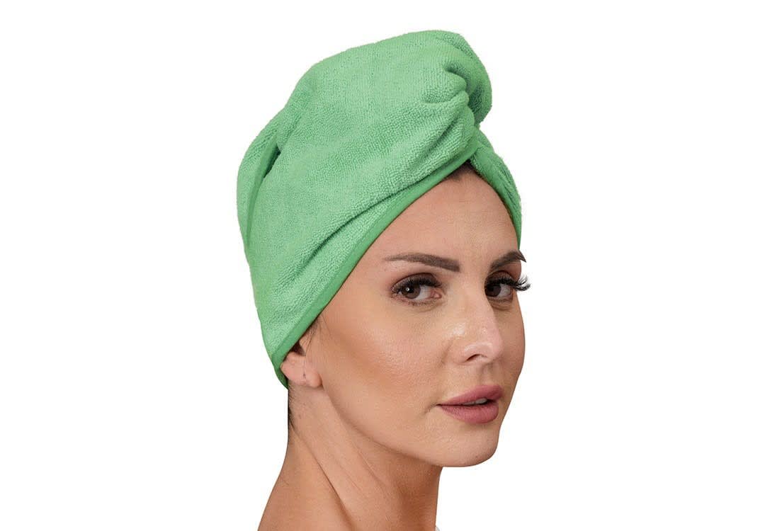 Cannon Hair Towel Set 1PC ( Free Size ) D.Green