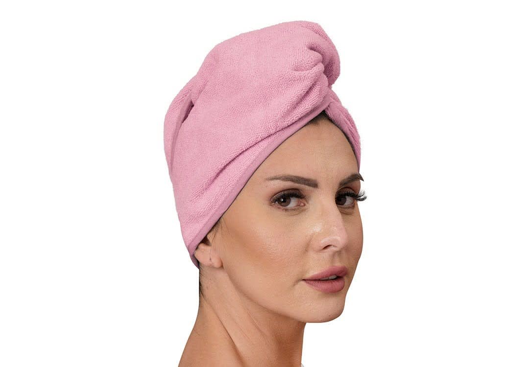 Cannon Hair Towel Set 1PC ( Free Size ) Pink