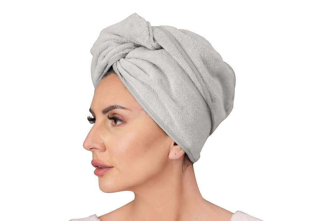 Cannon Hair Towel Set 1PC ( Free Size ) Grey