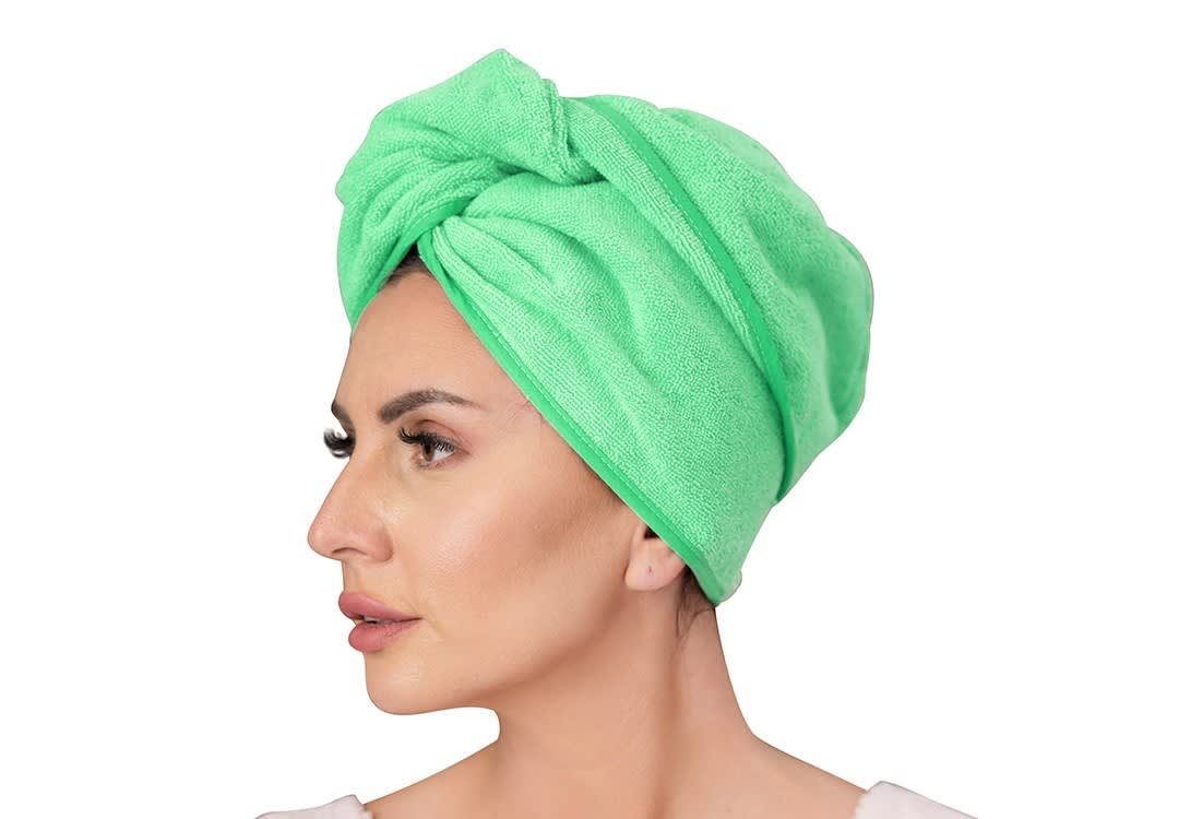 Cannon Hair Towel Set 1PC ( Free Size ) Green