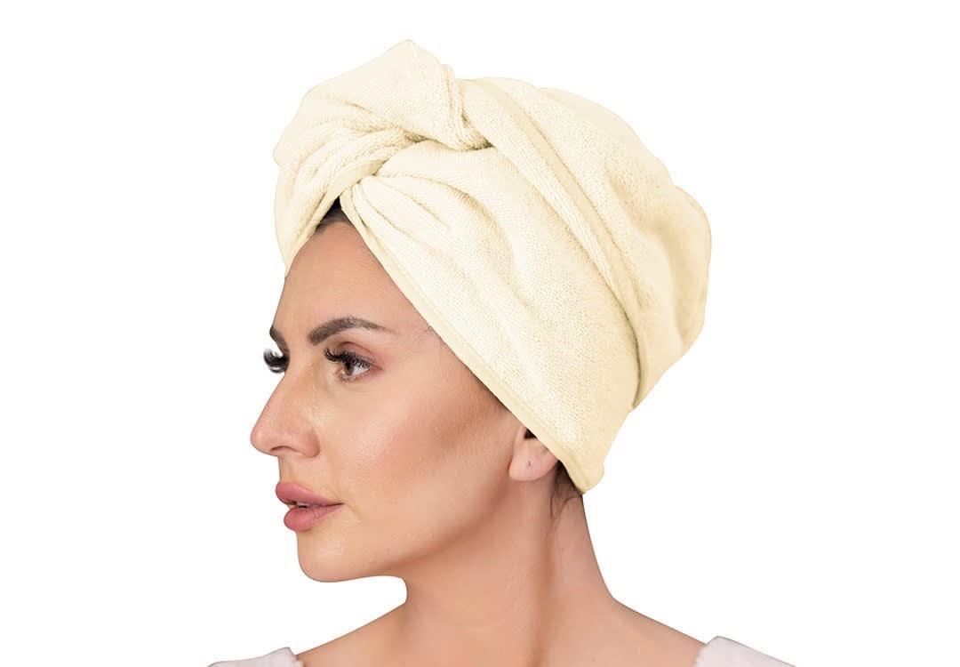 Cannon Hair Towel Set 1PC ( Free Size ) Yellow