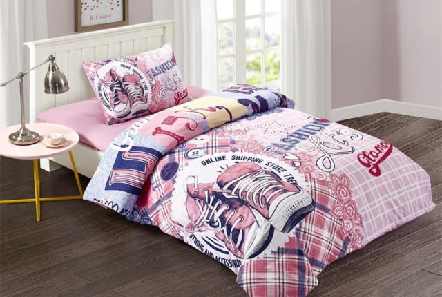 Waverly Kids Quilt Cover Without Filling 3 PCS - Multi Color