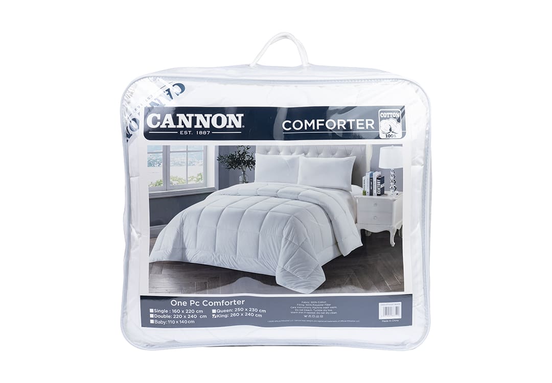 Cannon Duvet Cotton - Single ( 160 X 220 ) cm