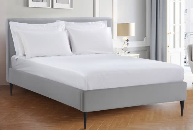 Cannon Plain Bedsheet Set 2 PCS - Single White