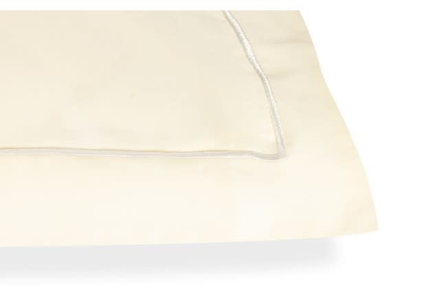 Cannon Bourdon  Plain Pillow Case 2 PCS - Ivory