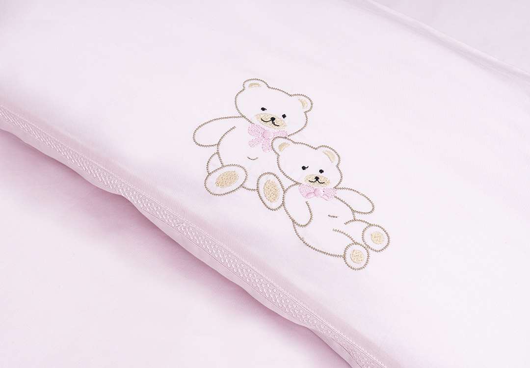 Cannon Duvet Cover Set Without Filling 3 PCS - Baby Pink