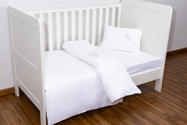 Cannon Duvet Cover Set Without Filling 3 PCS - Baby White