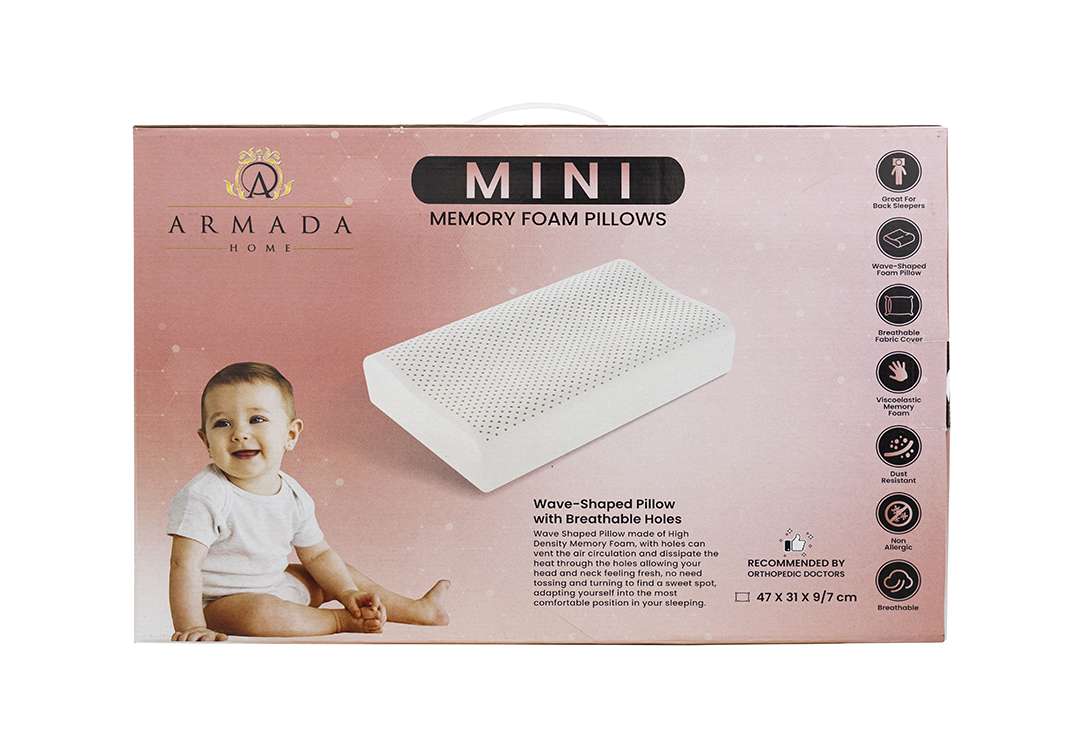 Armada Mini Memory Foam Pillows ( Soft )