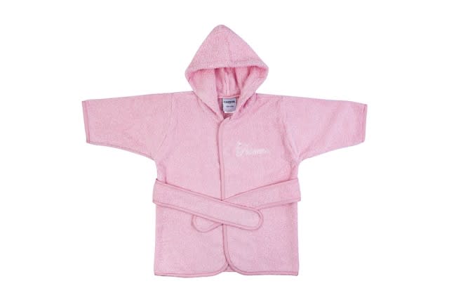 Cannon Baby Cotton Bathrobe With Hood - 1 PC Pink