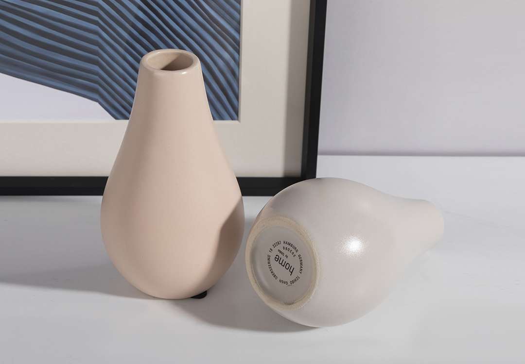 Ceramic vase for Decor 1 PC - Peach