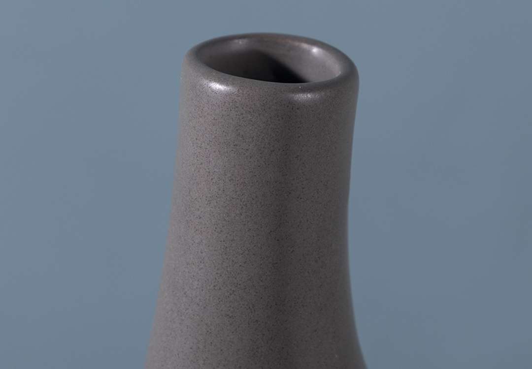 Ceramic Vase For Decor 1 PC - D.Grey
