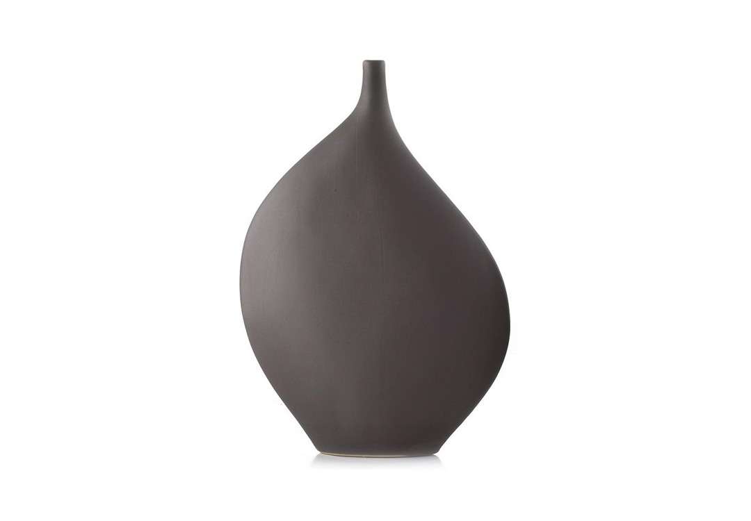 Ceramic Vase For Decor 1 PC - D.Grey