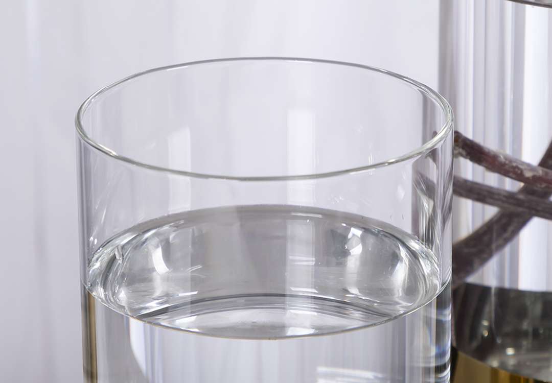 Vase Glass for Decor 1 PC - Transparent Color