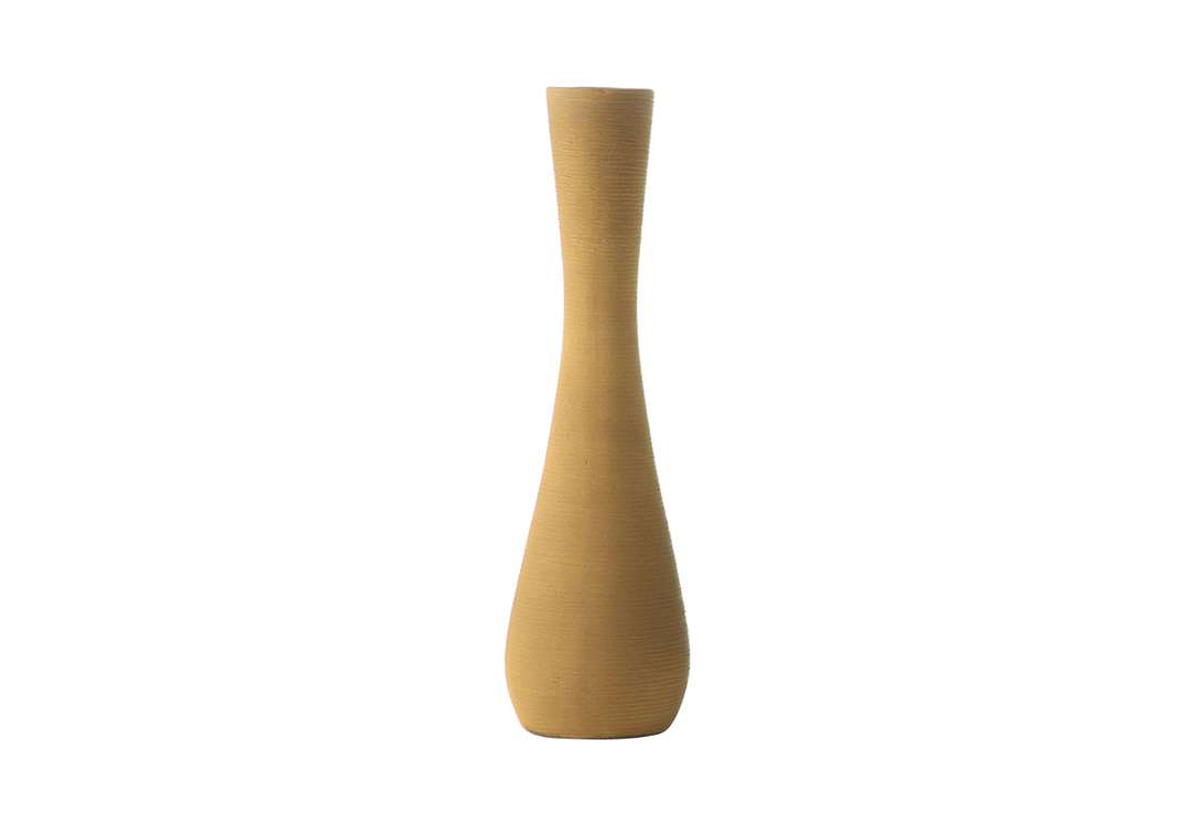 Handmade Vase For Decor 1 PC - Yellow