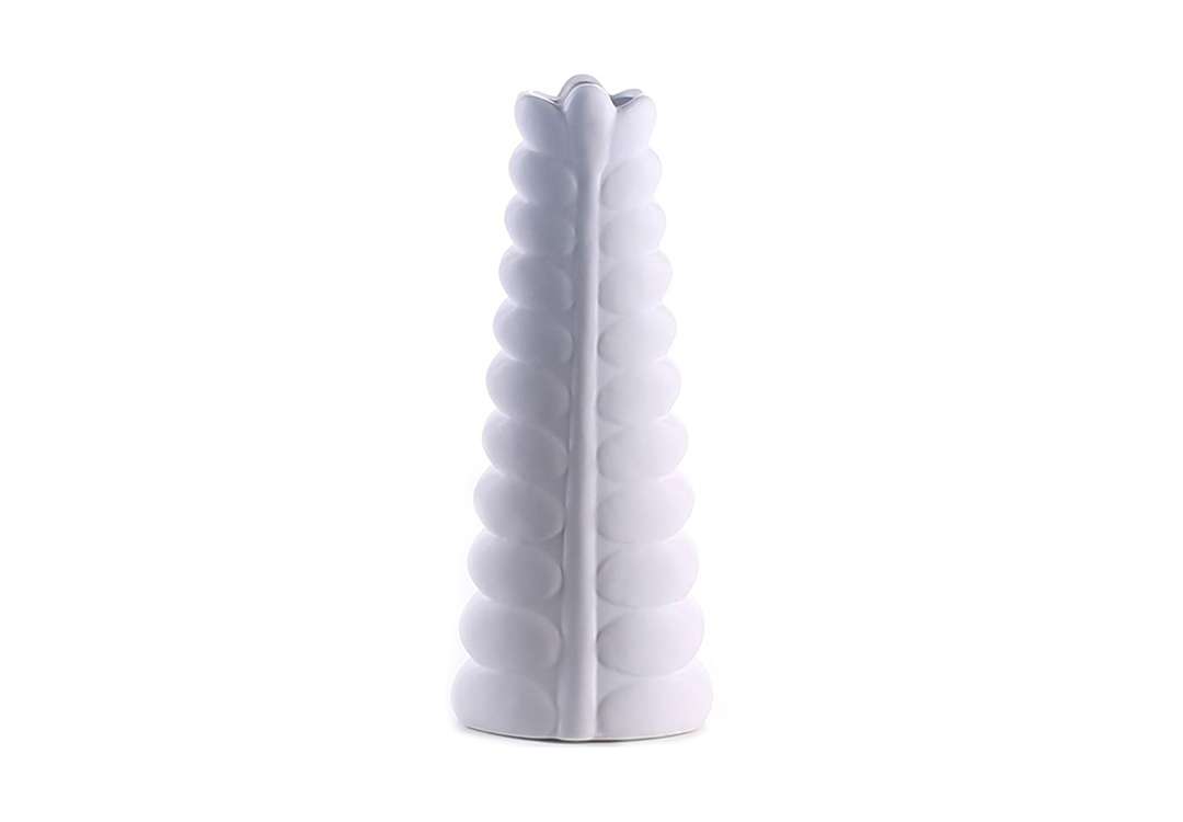 Geometric Vase For Decor 1 PC - White