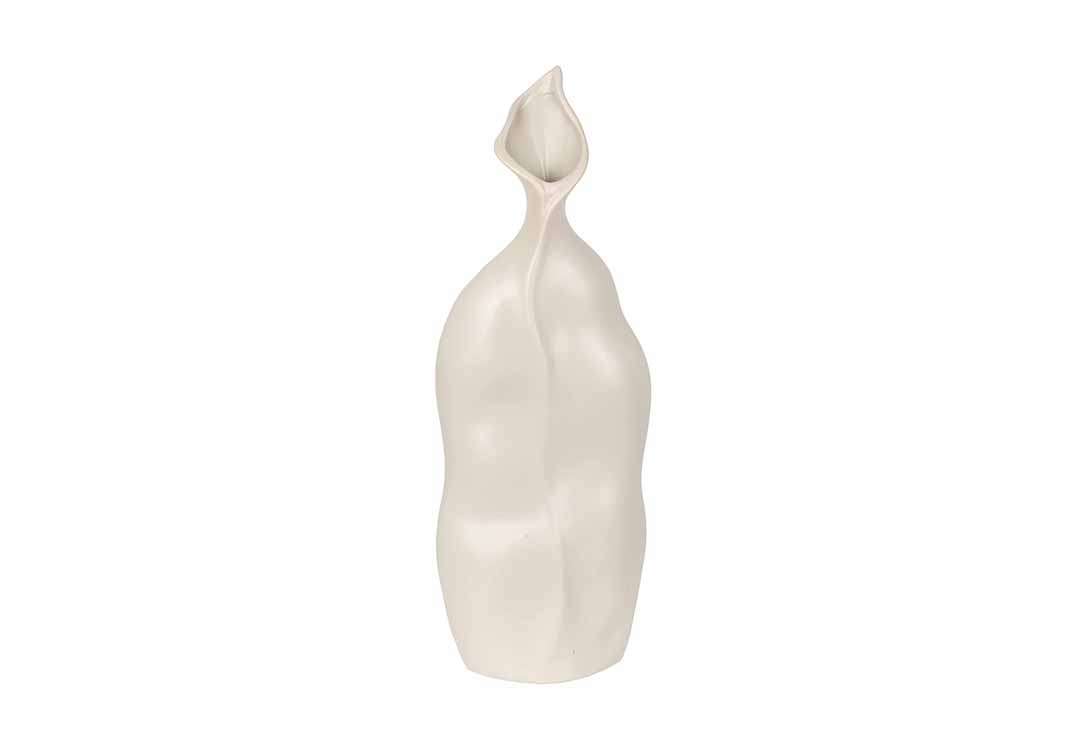 Ceramic Vase For Decor 1PC - Cream