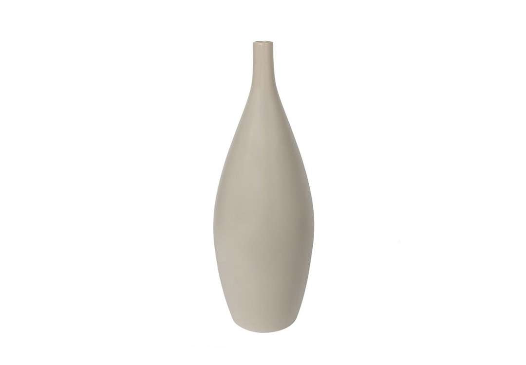 Ceramic Vase For Decor 1 PC - L.Grey
