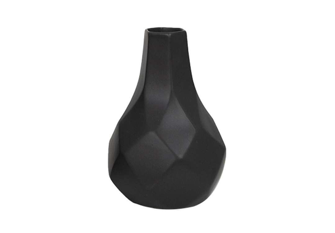 Ceramic Vase For Decor 1 PC - Black