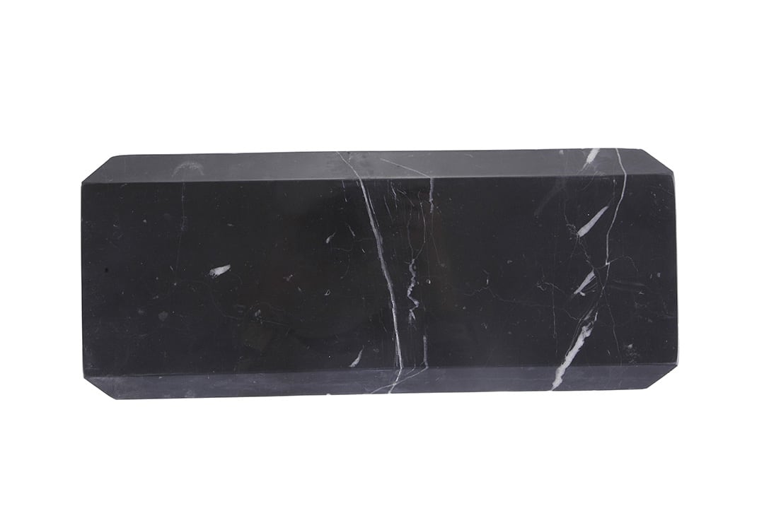 Marble Tray For Decor 1 PC - Black
