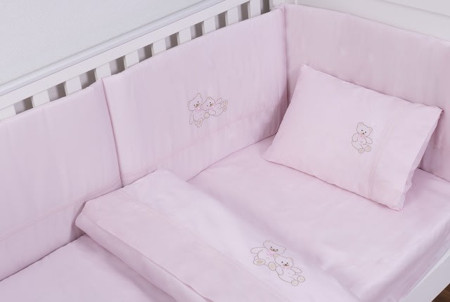 Cannon Duvet Cover Set Without Filling 6 PCS - Baby Pink