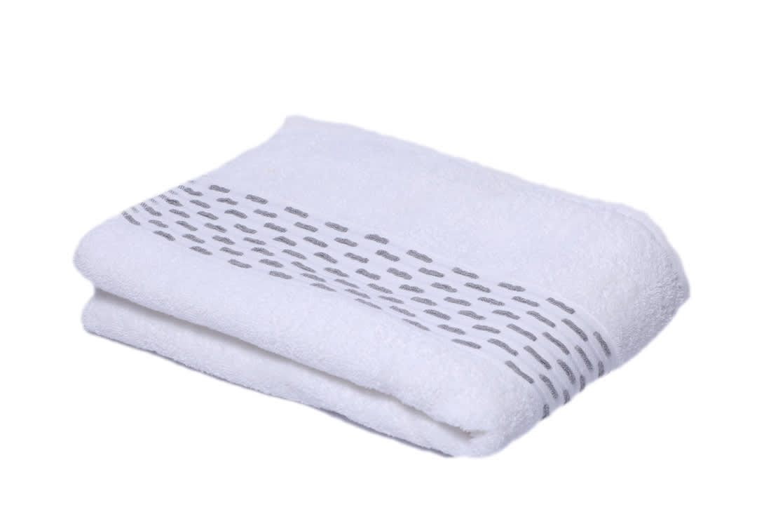 Cannon Brick Towel - White ( 70 X 140 )