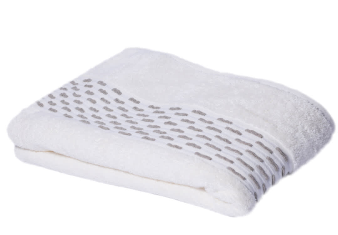 Cannon Brick Towel - Cream ( 81 X 163 )