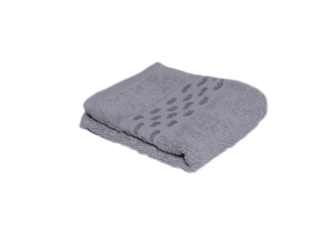 Cannon Brick Towel - Grey ( 33 X 33 )